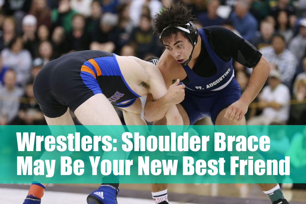 Wrestlers: Shoulder Brace May Be Your New Best Friend - WorldBrace